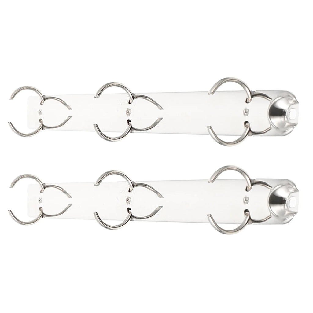 2-Pack A4 Metal Ring Binder Spine Mechanism – Smooth Polish Ring Binder Mechanism PLUSH
