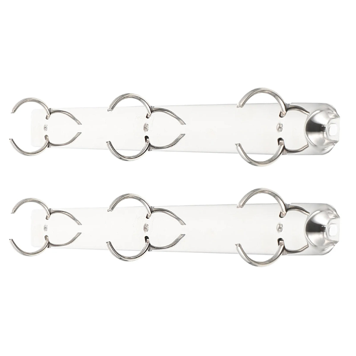 2-Pack A4 Metal Ring Binder Spine Mechanism – Smooth Polish Ring Binder Mechanism PLUSH