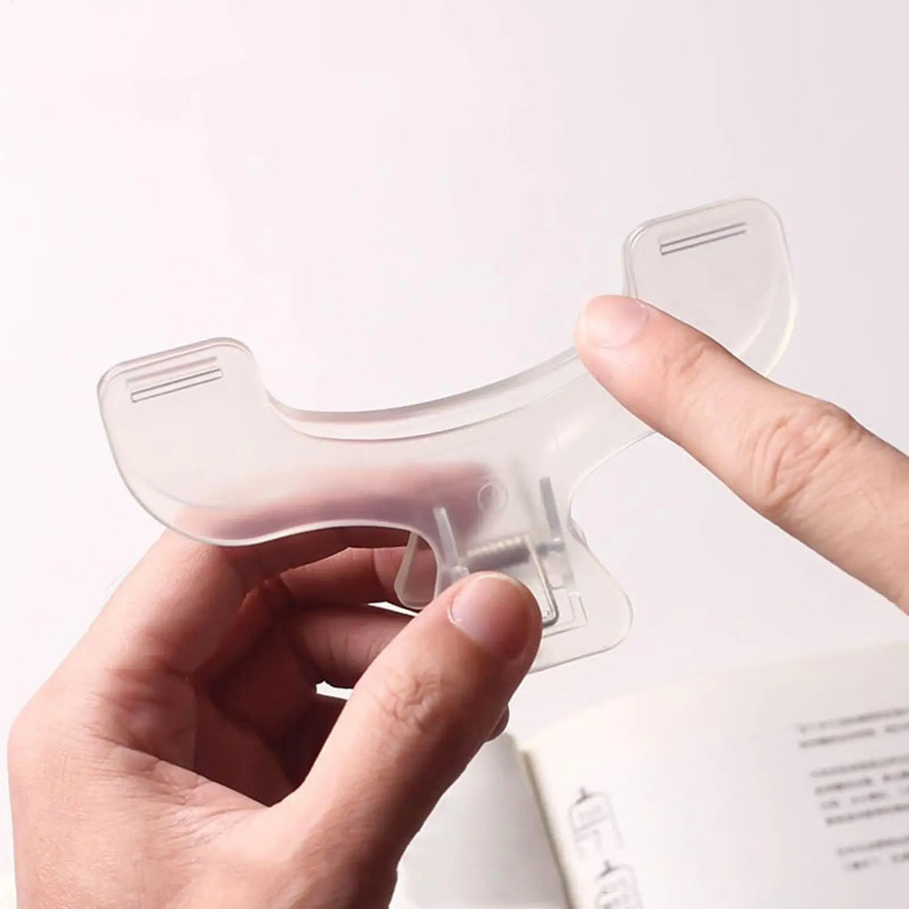 Plastic Book Clips – Page Holder, Bookmark & Note Organizer Book Clip Organizer PLUSH