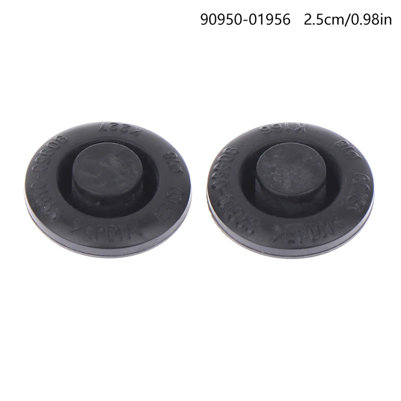 Waterproof Floor Hole Rubber Plugs 90950-01960 – 2pcs Automotive Rubber Plug PLUSH C