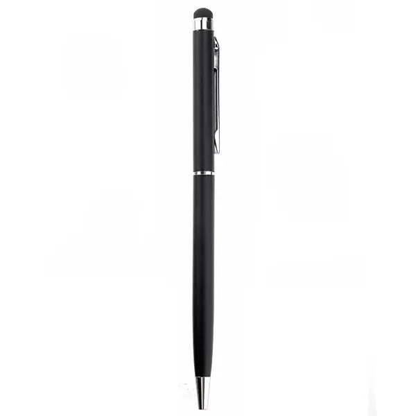 2-in-1 Stylus & Ballpoint Pen for Touchscreen Devices – Black Stylus Ballpoint Pen PLUSH