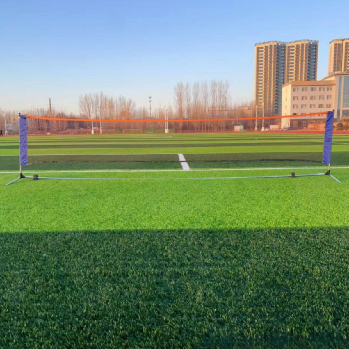 Heavy-Duty Sports Practice Net with Steel Frame & Metal Stand Sports Practice Net PLUSH