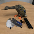 Wireless Rotating Wing Duck Decoy – Crack-Resistant & Silent Motorized Duck Decoy PLUSH Dark Brown