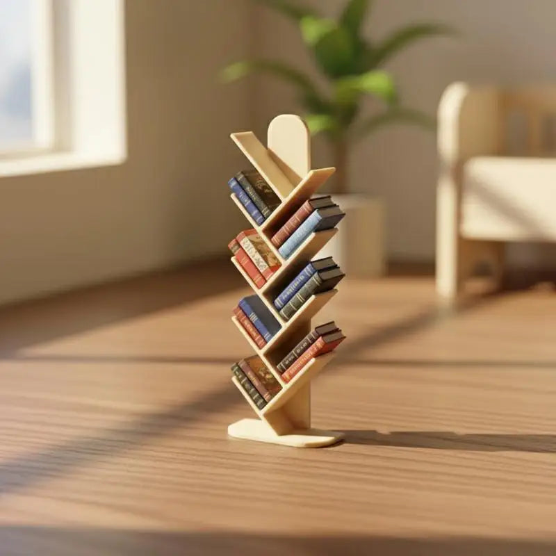 1:12 Scale Dollhouse Bookshelf Miniature Study Room Furniture Dollhouse Furniture PLUSH