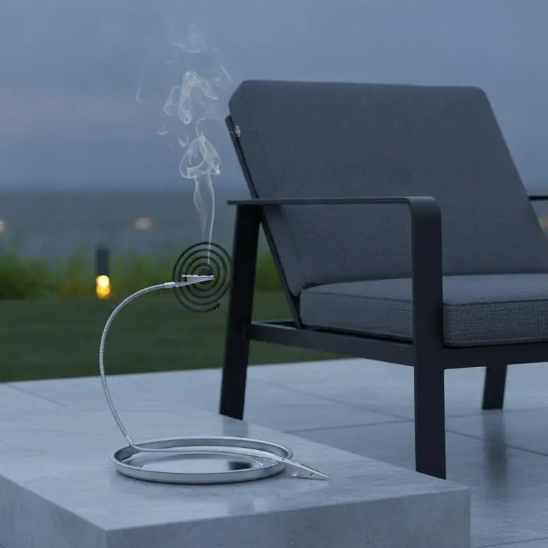 Metal Double-Headed Mosquito Coil Holder Stand | Home & Camping Mosquito Coil Stand PLUSH