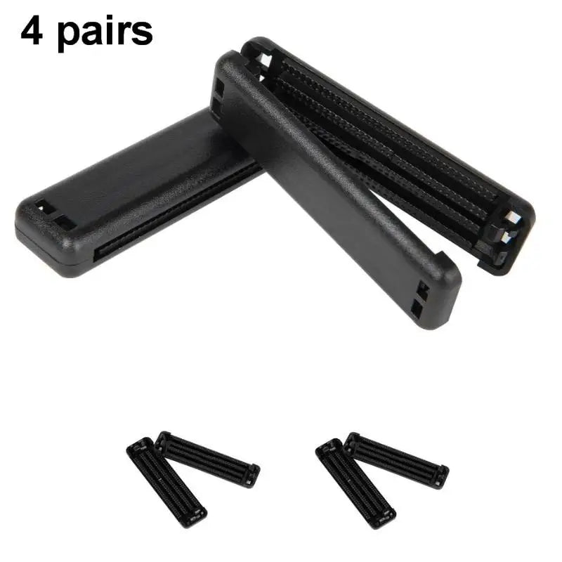 Universal Seat Belt Adjuster Clip – Shoulder Strap Stopper 4pcs Seat Belt Adjuster PLUSH 4Set
