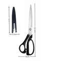 Stainless Steel Tailor's Scissors 8" & 10" | Fabric Shears Tailor's Scissors PLUSH 10 Inch Pro Silvery