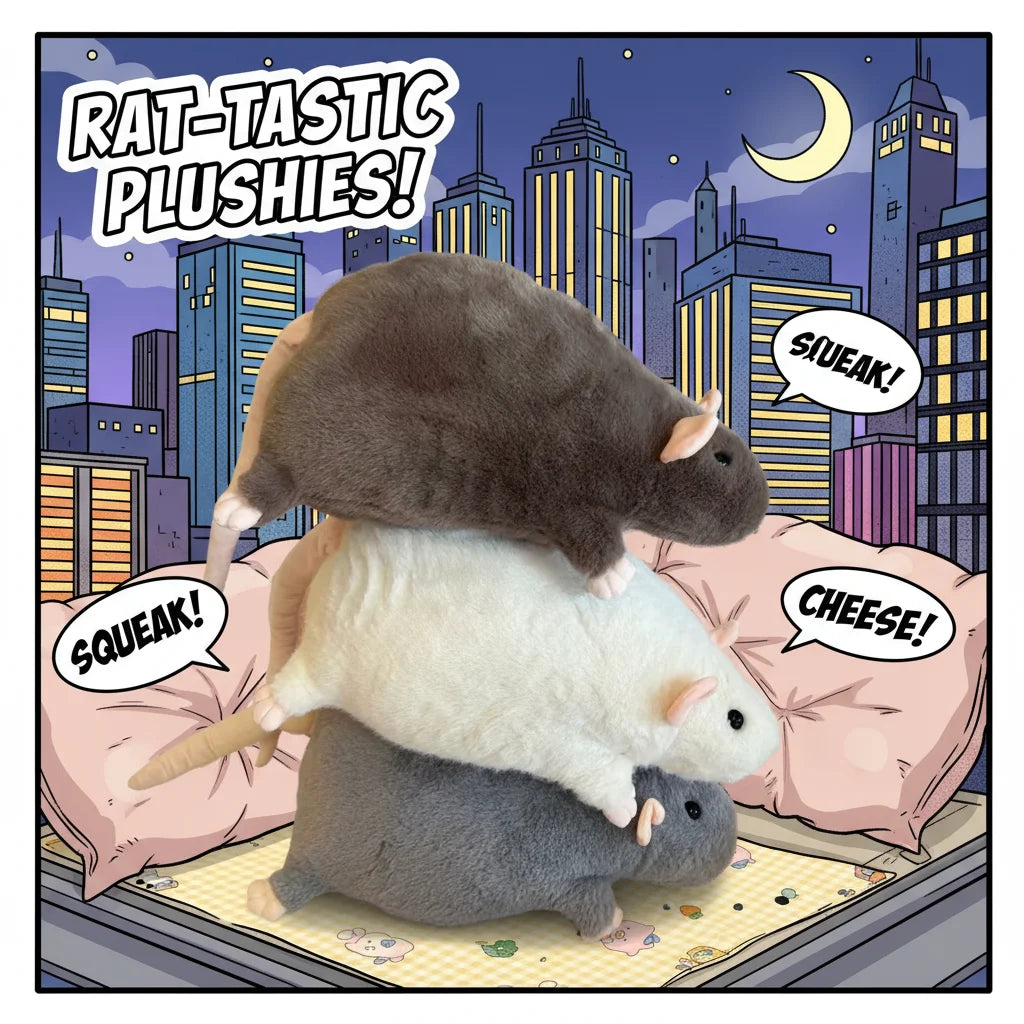30cm Cute Mouse Plush Toy – Soft Cartoon Rat Stuffed Animal Stuffed Plush Toy PLUSH