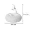 Plush Tablet Pillow Stand – Adjustable Phone & Tablet Holder Tablet Pillow Stand PLUSH White