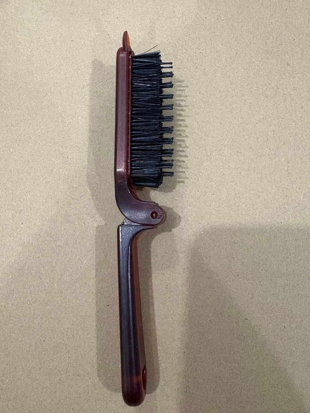 Foldable Pocket Hair Comb – Anti-Static Travel Brush Foldable Hair Comb PLUSH