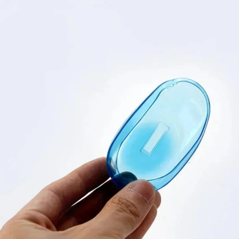 Silicone Ear Covers for Hair Dyeing & Shower – 1 Pair Hair Salon Accessory PLUSH