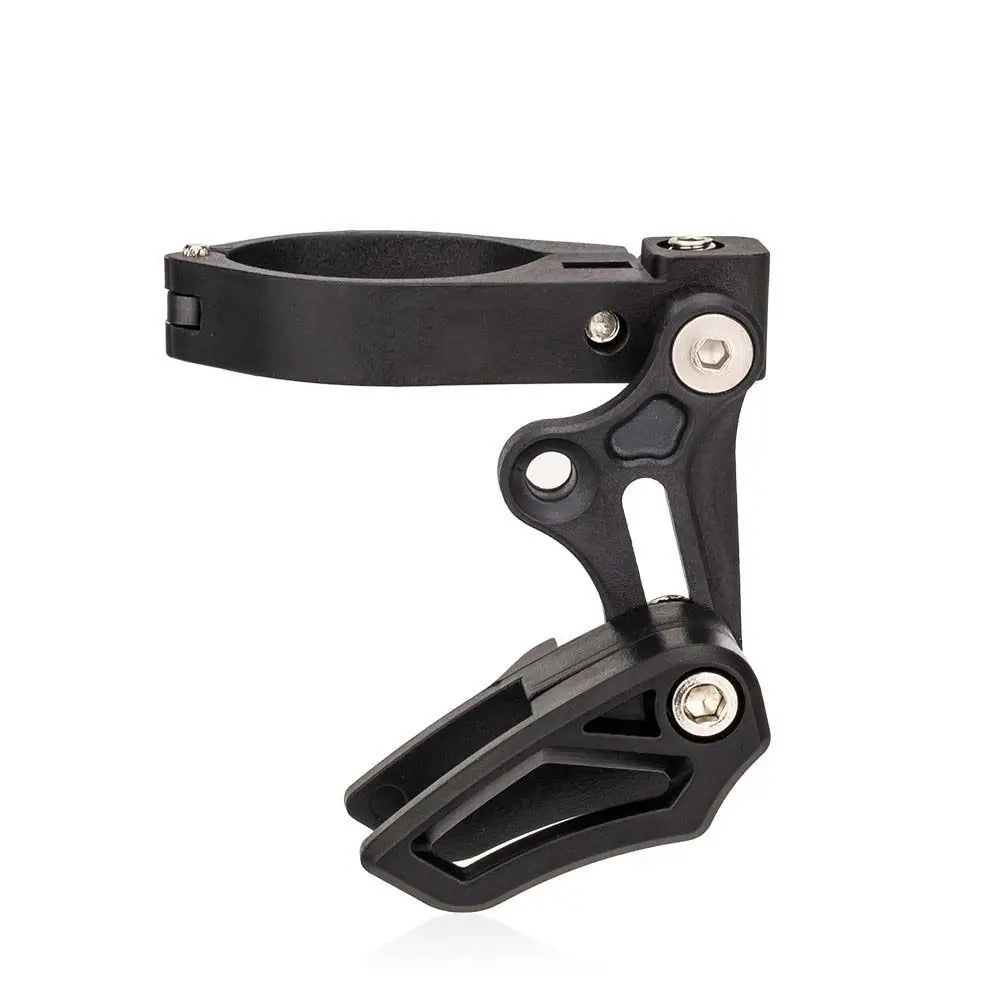 MTB Bike Chain Guide Clamp Mount | Chain Stabilizer & Protector Bike Chain Guide PLUSH black