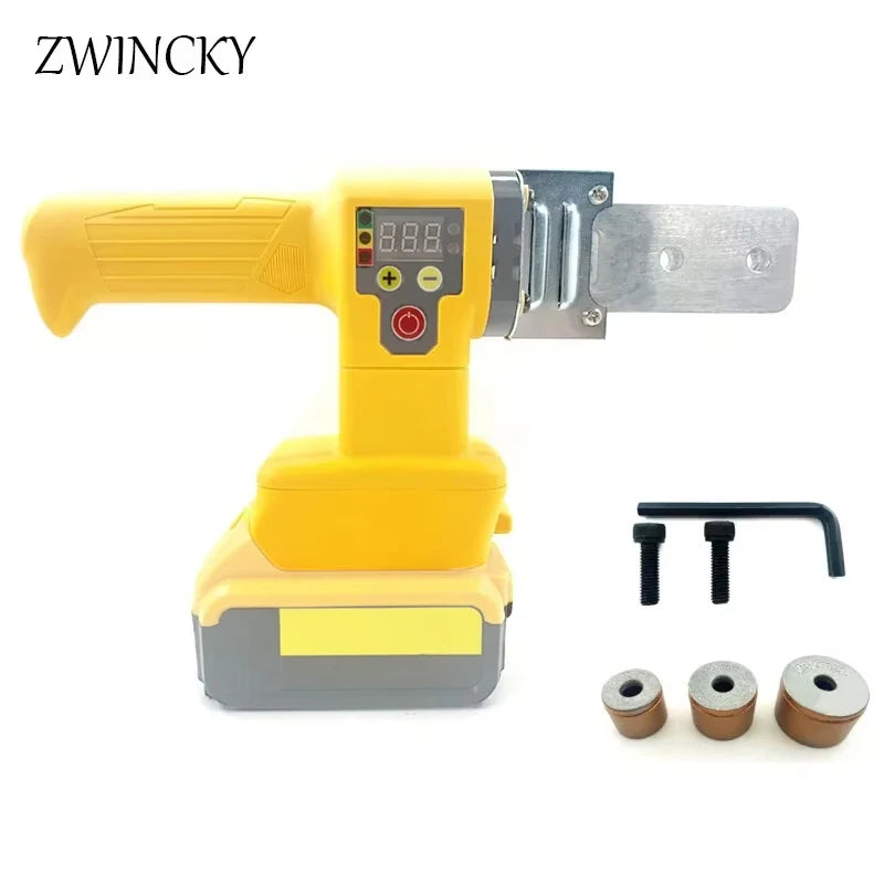 ZWINCKY Cordless Pipe Welder for Dewalt 20V Battery | Hot Melt Pipe Welding Machine PLUSH
