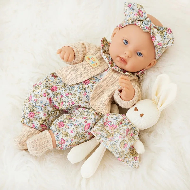 30cm Lifelike Reborn Baby Doll – Realistic Vinyl Full Body Gift Reborn Baby Doll PLUSH
