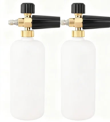 Foam Cannon 1/4" Quick Connect – Adjustable Car Wash Foam Gun Foam Cannon PLUSH 2PCS