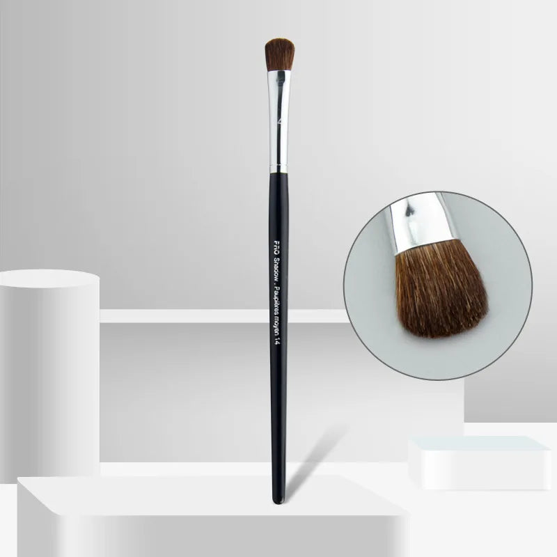 SEP #14 Pro Eyeshadow Blending Brush – Soft Goat Hair & Wood Handle Eyeshadow Makeup Brush PLUSH