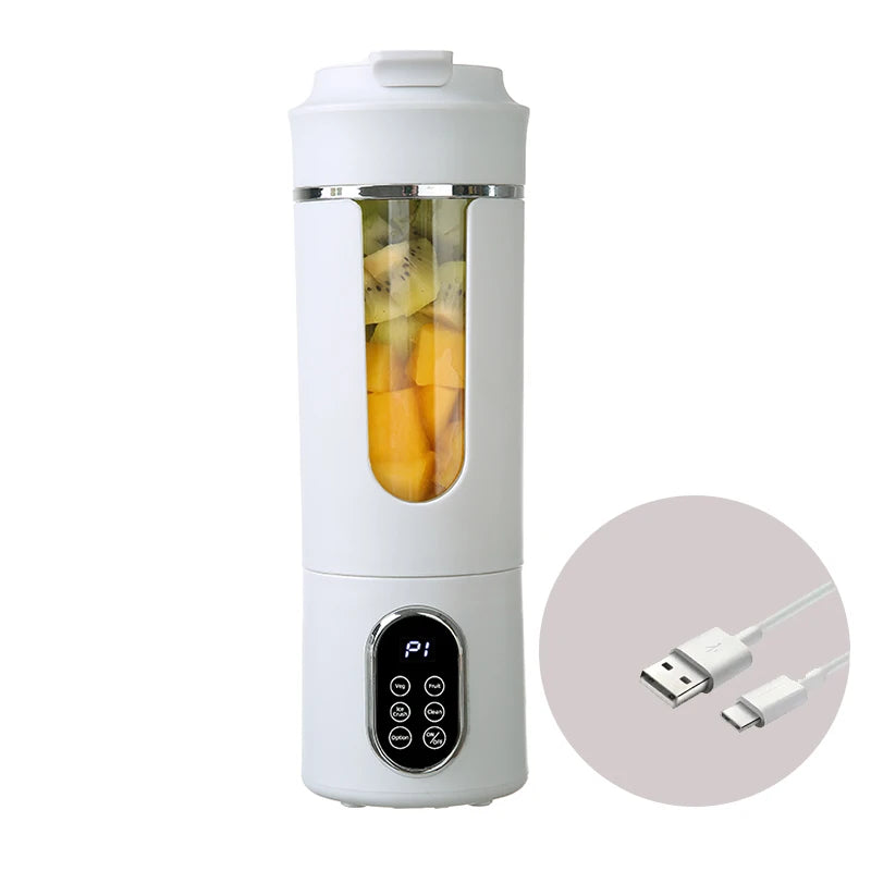 USB Rechargeable Portable Electric Juicer Blender Cup Portable Blender Cup PLUSH