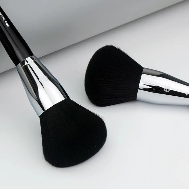 Pro Round Fluffy Powder Brush #60 – Large-Head Makeup Brush Makeup Powder Brush PLUSH