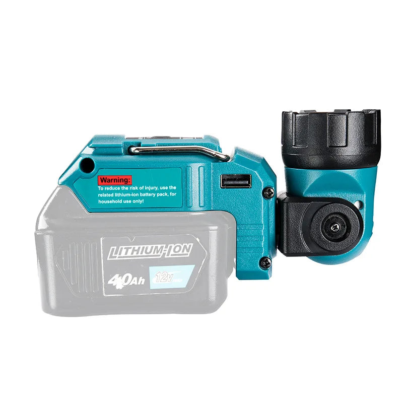 ZUIDID LED Work Light for Makita 10.8V 12V Battery | Spotlight Cordless Work Light PLUSH