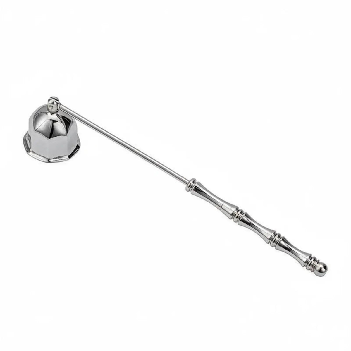 Octagonal Bell Candle Snuffer – Stainless Steel Elegant Home Decor Candle Snuffer PLUSH