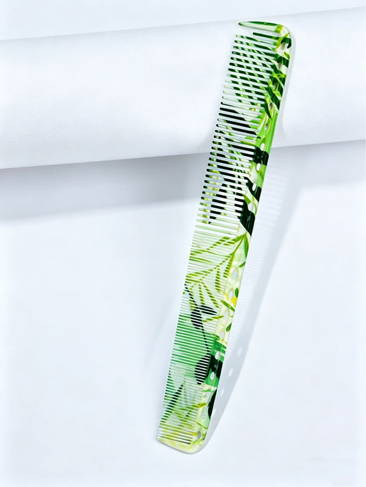Wide & Fine Tooth Hair Combs – 13 Colors | Salon & Home Hair Styling Comb PLUSH Flower-D