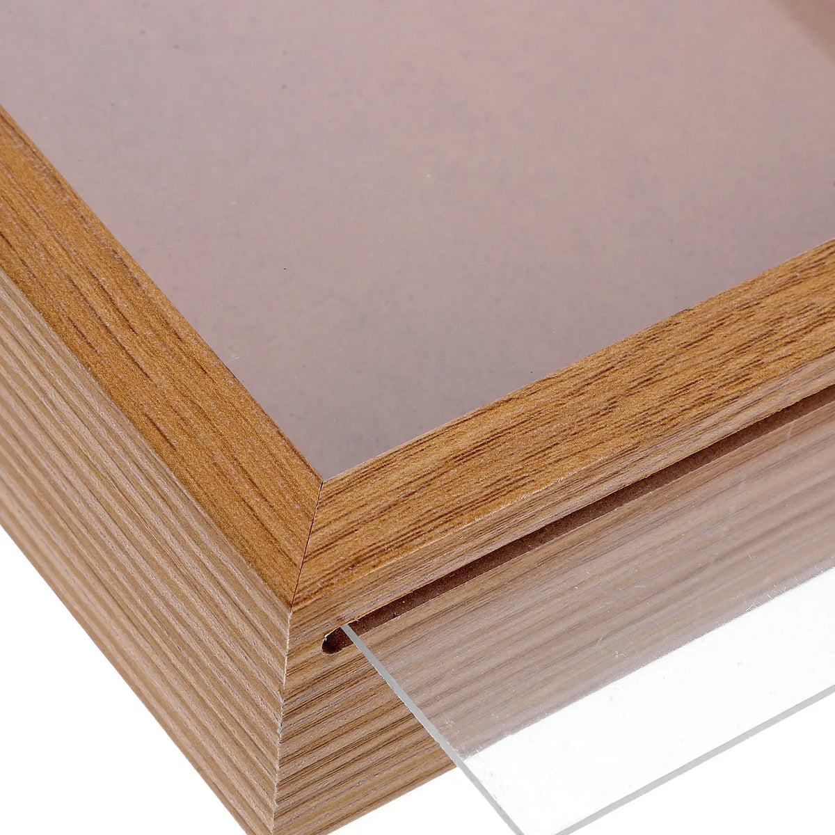 Wooden Picture Frame Hidden Storage Box | Mini Home Safe Hidden Storage Frame PLUSH