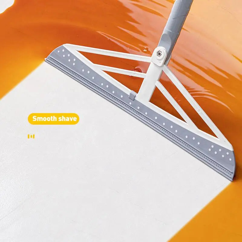 180° Rotatable Rubber Broom & Floor Squeegee – PEISI Rubber Floor Broom PLUSH