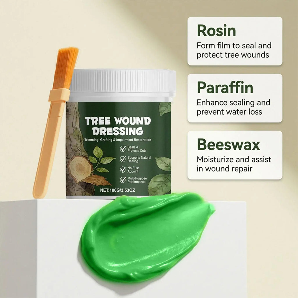 Grafting Tree Sealer Pruning Cut Paste 100g with Brush Tree Pruning Sealer PLUSH