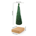 150cm Foldable Artificial Christmas Tree – Indoor Holiday Decor Artificial Christmas Tree PLUSH Green 1.5m