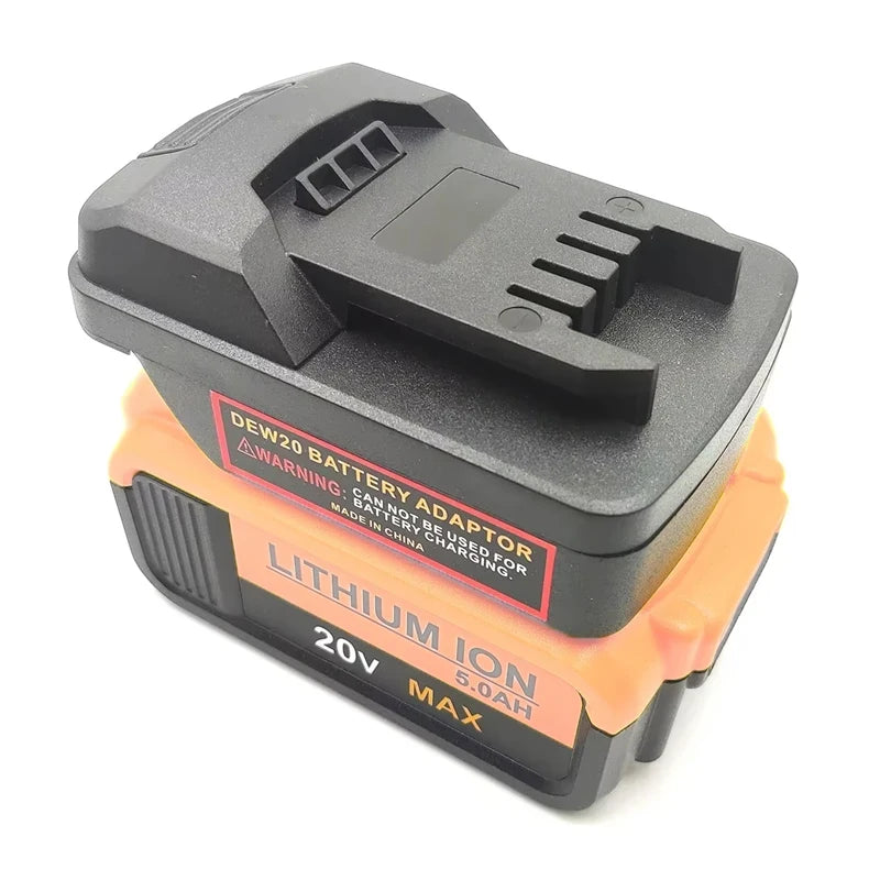 Battery Adapter Makita/Bosch/DeWalt/Milwaukee to Parkside 20V Battery Tool Adapter PLUSH