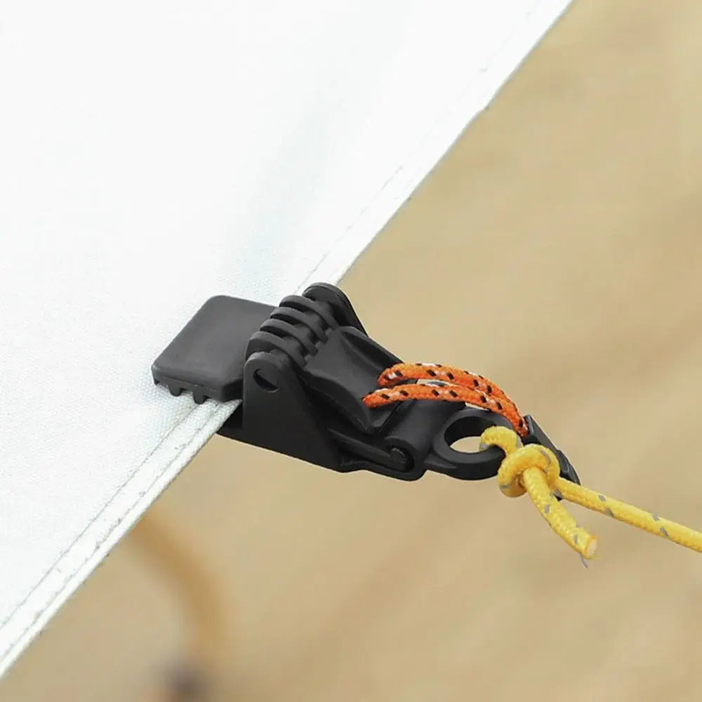 Windproof Tent Alligator Clip – Outdoor Tarp Clamp Tent Clip Clamp PLUSH