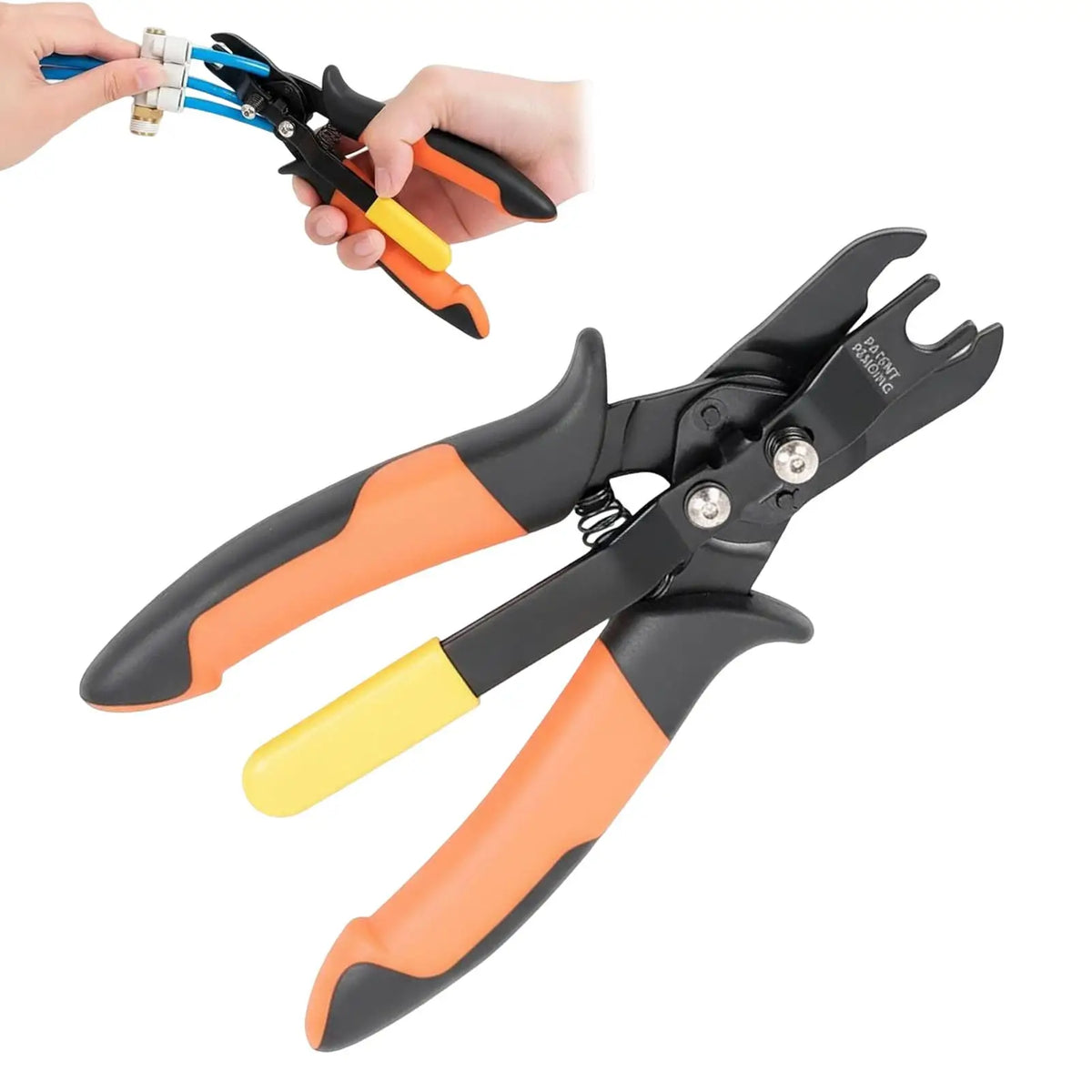 Pneumatic Disconnect Tool – Push-to-Connect Air Hose Pliers Air Line Disconnect Plier PLUSH