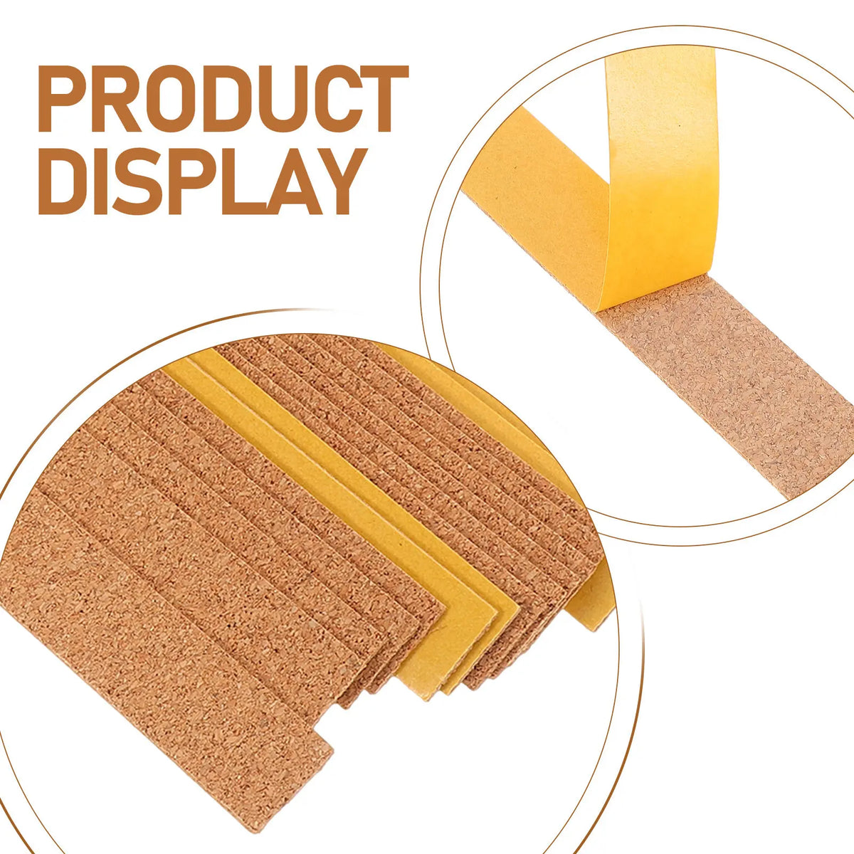 24pcs Cork Hat Size Reducer Pads – Self-Adhesive Inserts Hat Size Reducer PLUSH