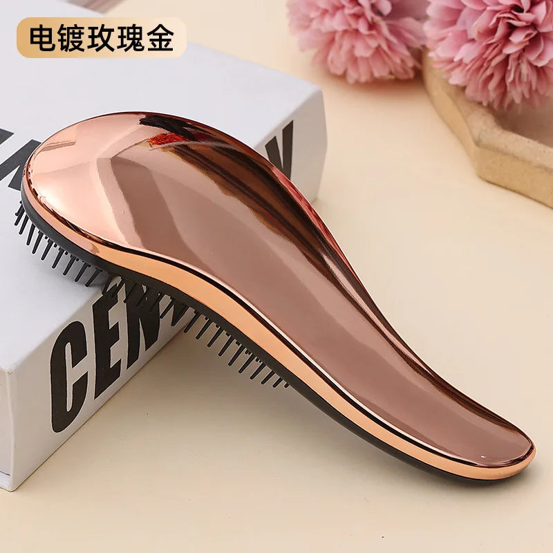 Colorful TT Anti-Static Detangling Hair Brush – All Hair Types Detangling Hair Brush PLUSH 1