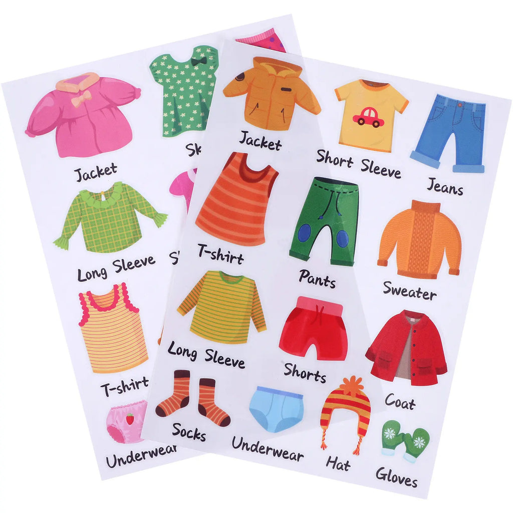 Clothing Classification Label Stickers – Wardrobe Organizer Clothing Label Stickers PLUSH