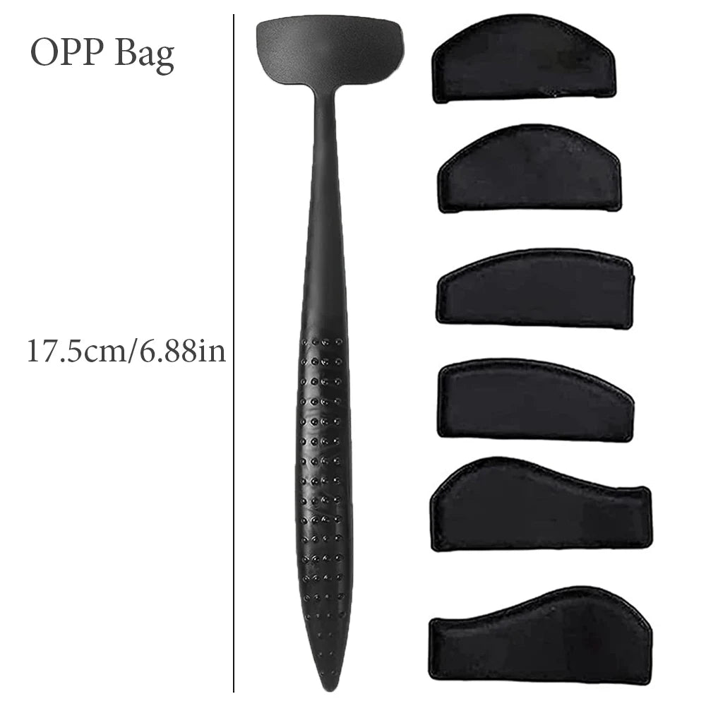 6-in-1 Silicone Eyeshadow Stencils & Eye Makeup Applicator Kit Eye Makeup Stencil PLUSH