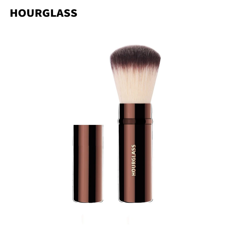 Retractable Kabuki Foundation Brush No.22 – Soft Fiber Kabuki Makeup Brush PLUSH