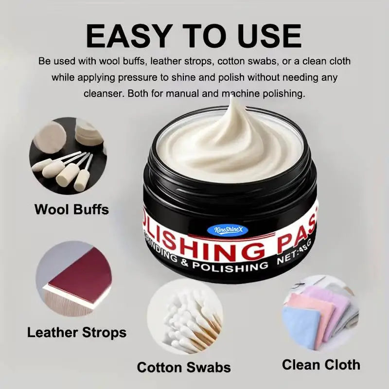 45g Diamond Polishing Paste for Jewelry, Watch & Glass Polishing Paste PLUSH
