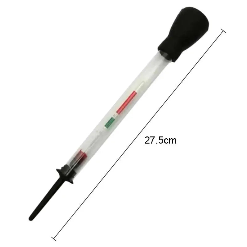 Battery Hydrometer Electrolyte Density Tester 1.10–1.30 Range Battery Hydrometer PLUSH