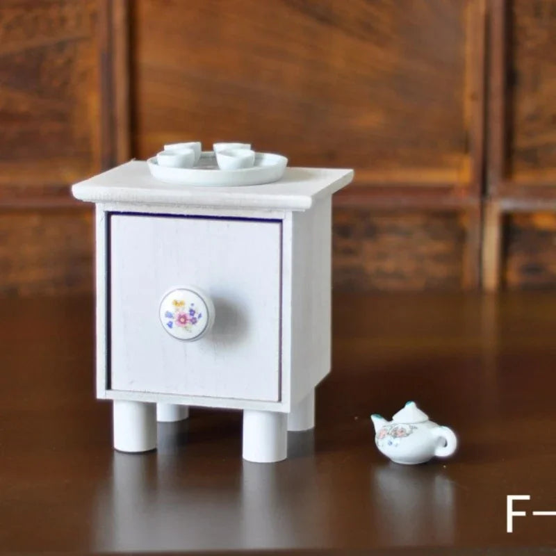 Miniature Wooden Coffee Table Prop – Children's Photography Photography Prop PLUSH
