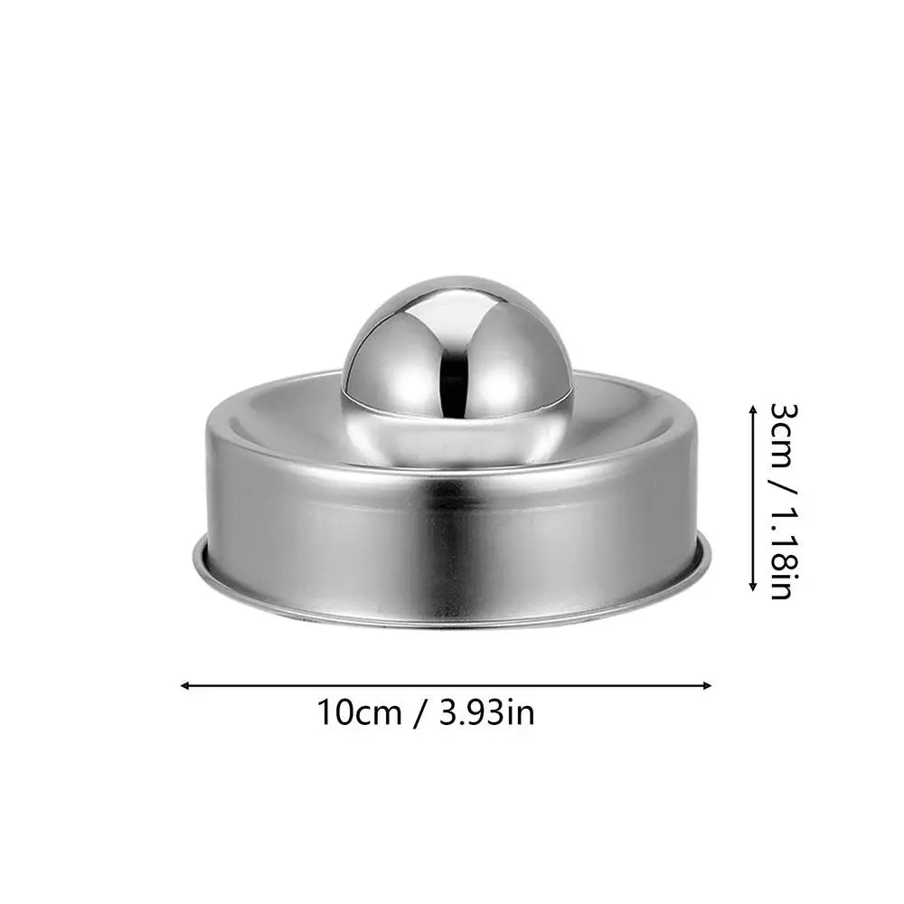 Stainless Steel Dumpling Wrapper Press & Dough Mold Tool Dough Wrapper Press PLUSH A