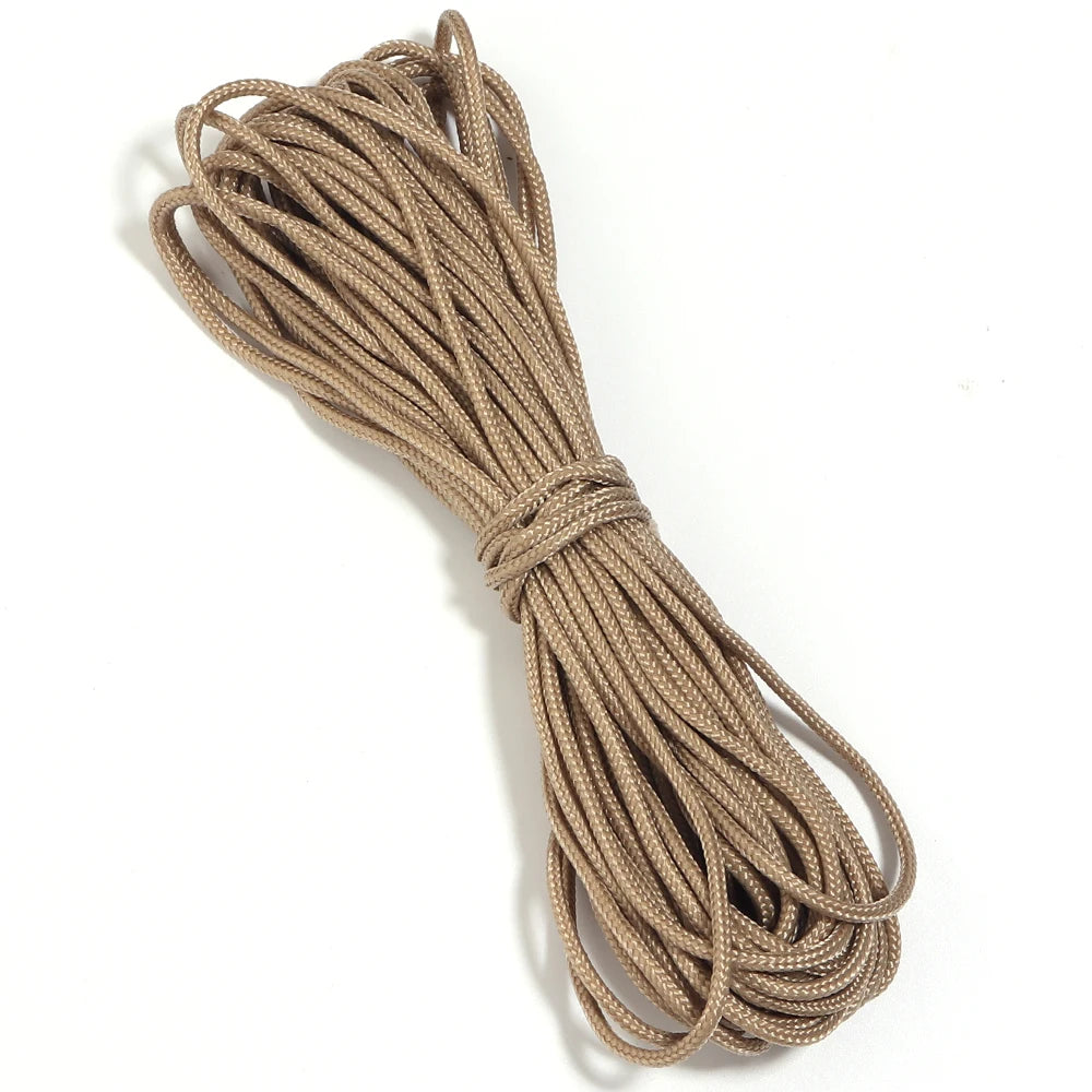 10 Yards 2mm Polyester Braided Rope – DIY Drawstring Cord Braided Craft Cord PLUSH brown