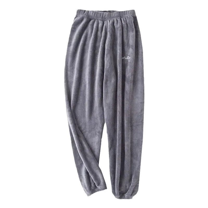 Women's Winter Plush Fleece-Lined Thermal Pajama Pants Fleece Pajama Pants PLUSH
