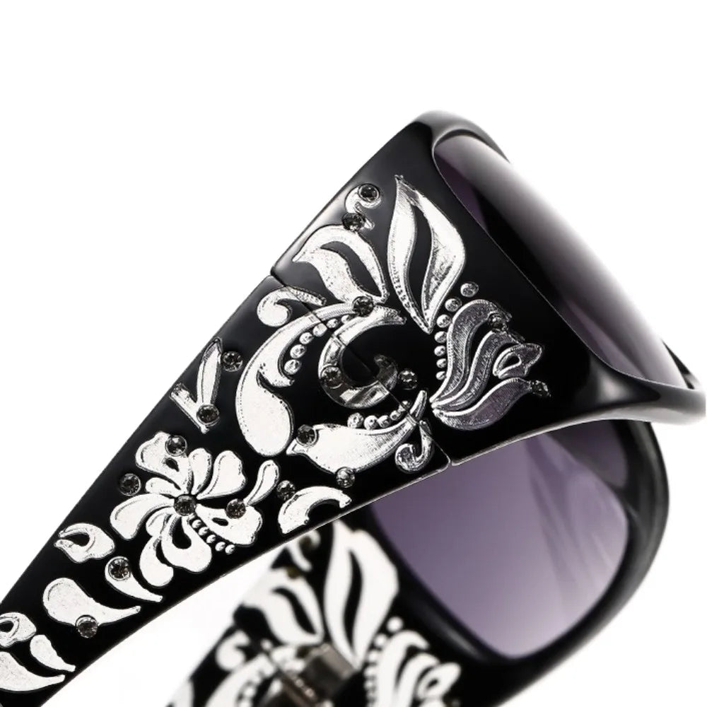 Y2K Rhinestone Cat Eye Sunglasses UV400 Korean Style Fashion Sunglasses PLUSH