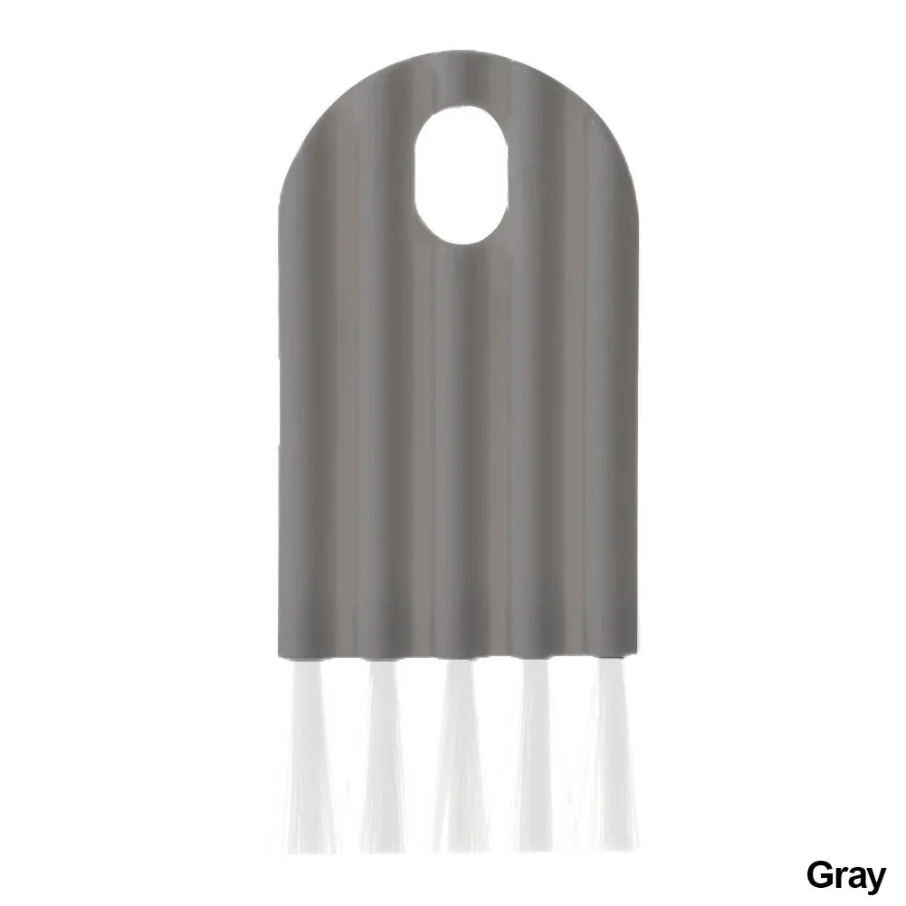 3-in-1 Rotatable Cup Cleaning Brush – Bottle & Gap Scrubber Cup Cleaning Brush PLUSH D Gray L