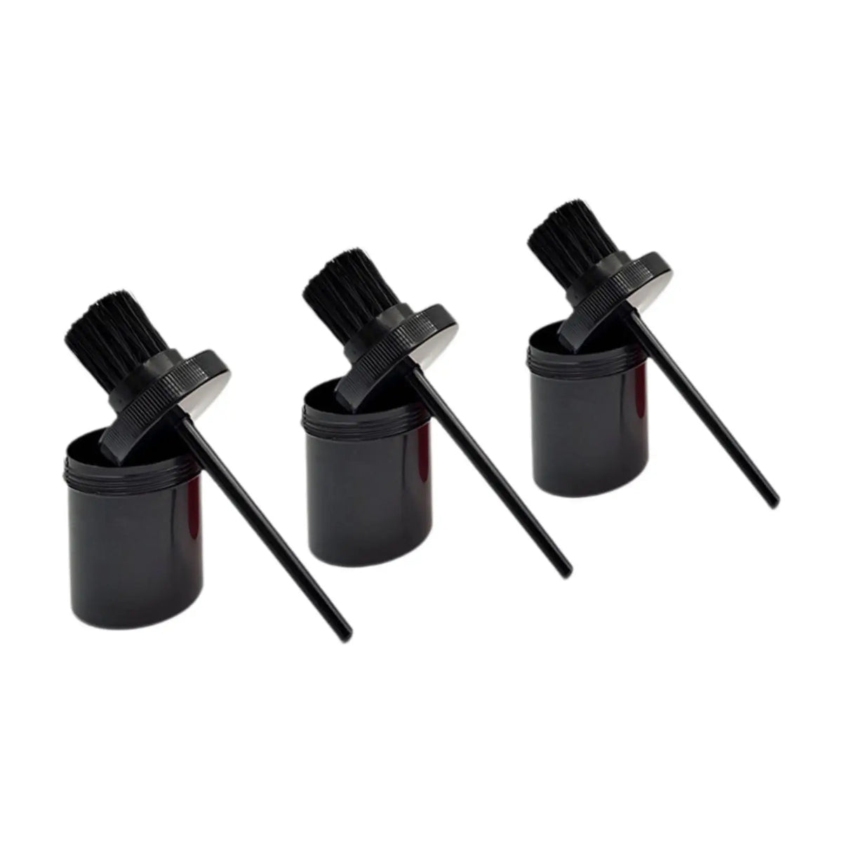 Hoof Oil Brush Applicator Set – 3-Pack Horse Grooming Tool Horse Grooming Tool PLUSH Black