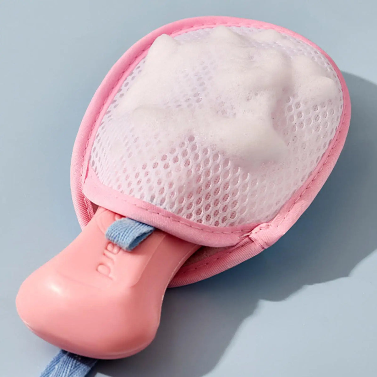 Soap Mesh Foaming Bag with Lanyard – Bar Soap Saver Net Soap Saver Bag PLUSH