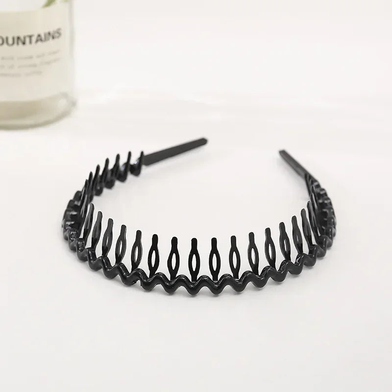 Wavy Sports Headband – Unisex Wave Hair Hoop for Men & Women Sports Headband PLUSH 7