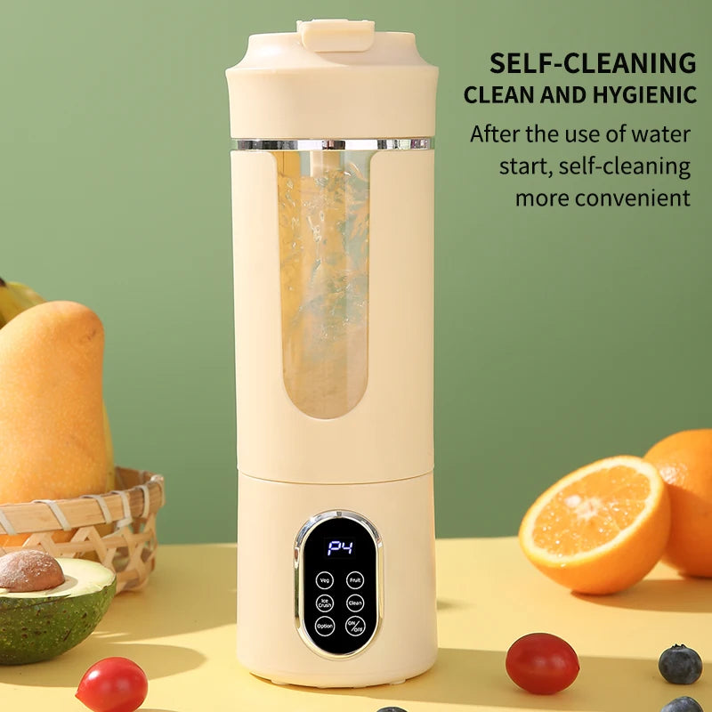 USB Rechargeable Portable Electric Juicer Blender Cup Portable Blender Cup PLUSH