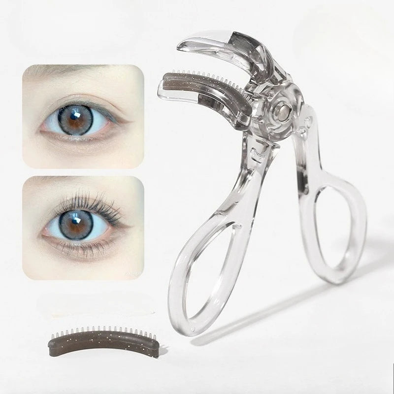 Wide-Angle Eyelash Curler with Built-In Comb – All Eye Shapes Eyelash Curler PLUSH